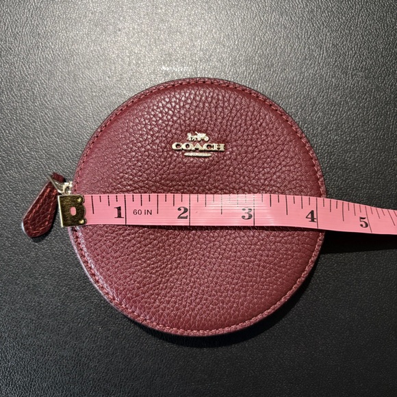 COACH Round Coin Case - Picture 6 of 7